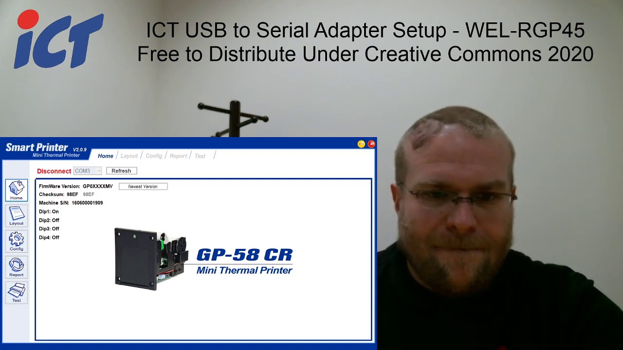 USB to Serial Adapter - WEL-RGP45