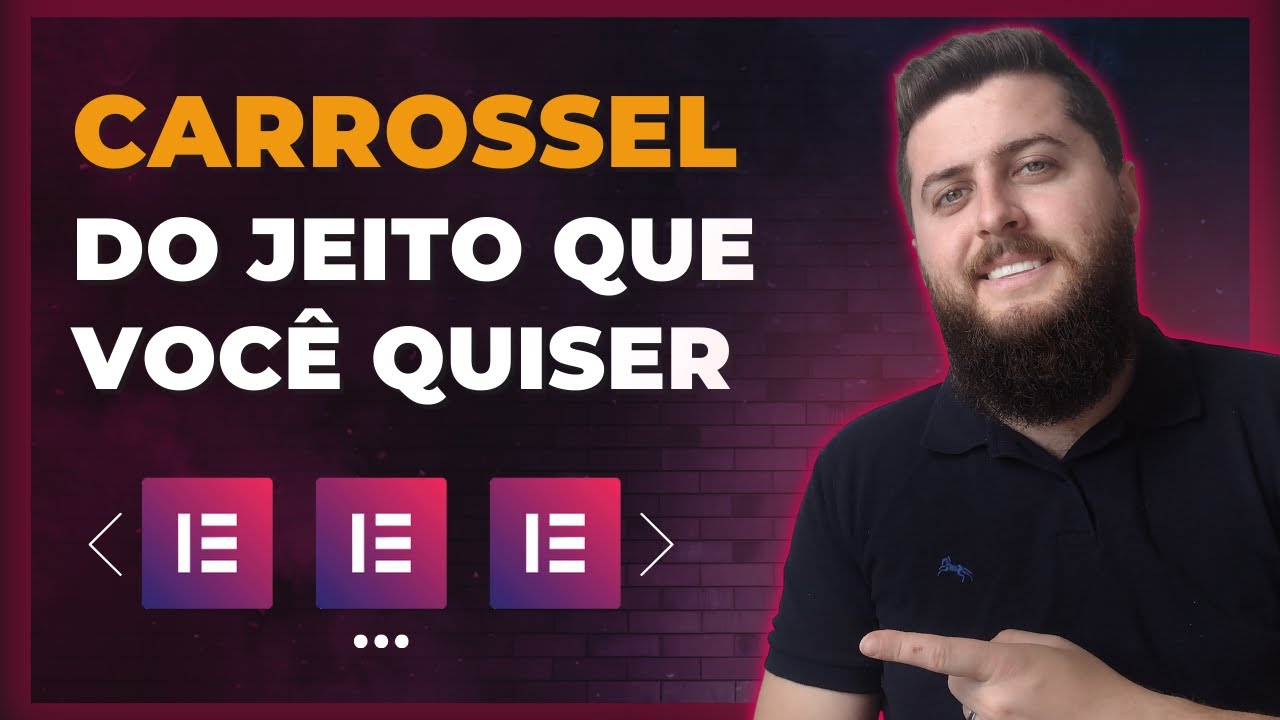 Incrível: Como criar CARROSSEL totalmente personalizado com Elementor