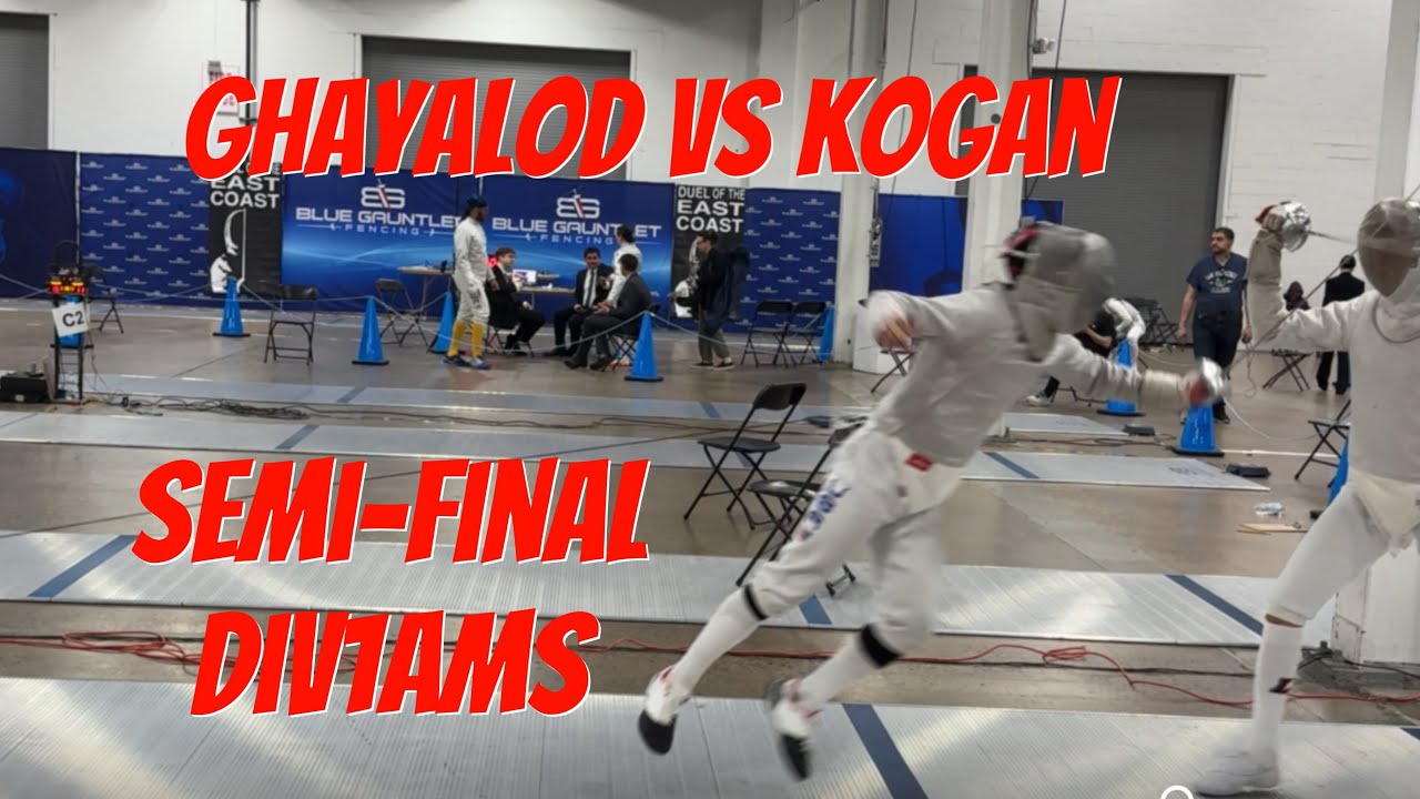 Semi-finals DIV1AMS - (1T) GHAYALOD ansh vs (5) KOGAN Nikita - Duel of the East Coast 2025