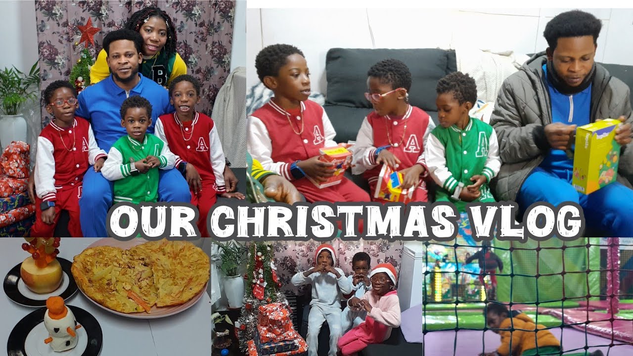 How we celebrate Christmas in Spain 🇪🇸 unbox gifts with my kids 