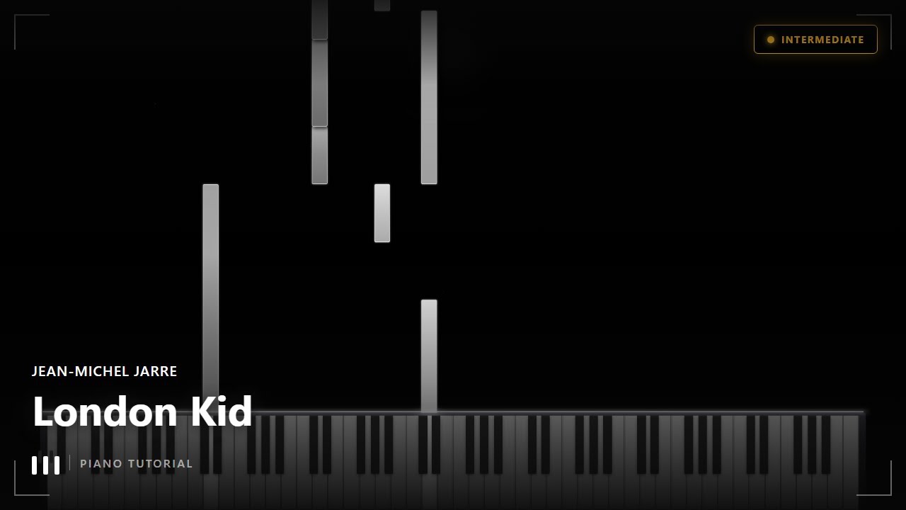 Jean-michel Jarre - London Kid | Piano Tutorial