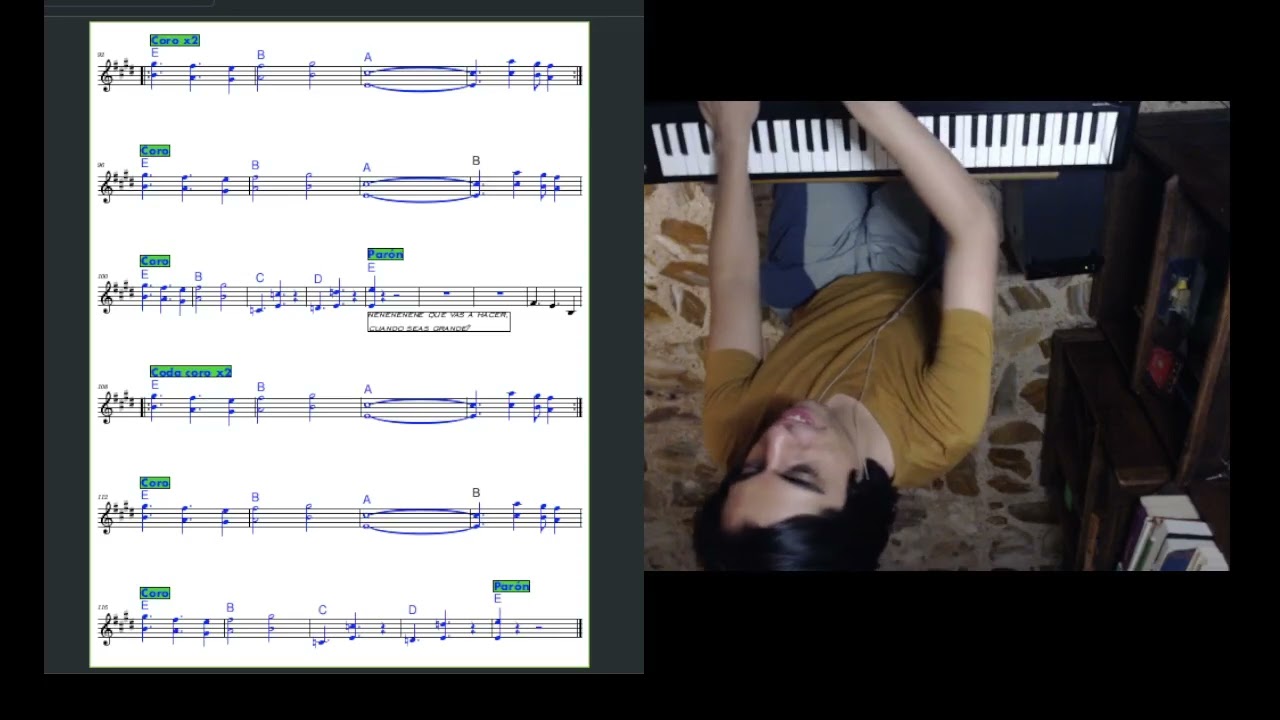Cuando Seas Grande (Miguel Mateos) | Playalong teclado