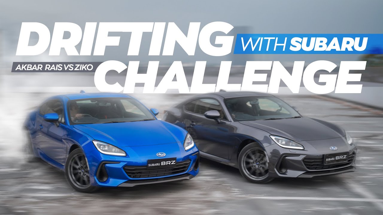 DRIFTING CHALLENGE! With All New Subaru BRZ