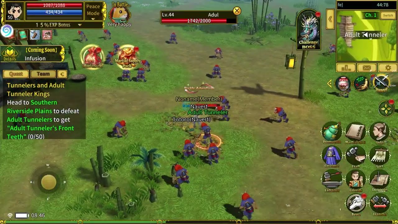 Good Quest Level 35-50 G2 Riverside Plains Ruler of The Land YULGANG (Mobile)