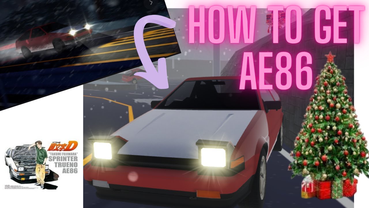 How to get ae86 in roblox Touge Legends Reborn (Cristmast event)