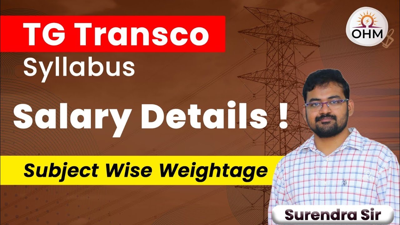 Программа экзамена TG TRANSCO AE | Информация о зарплате | Вес баллов | Институт OHM