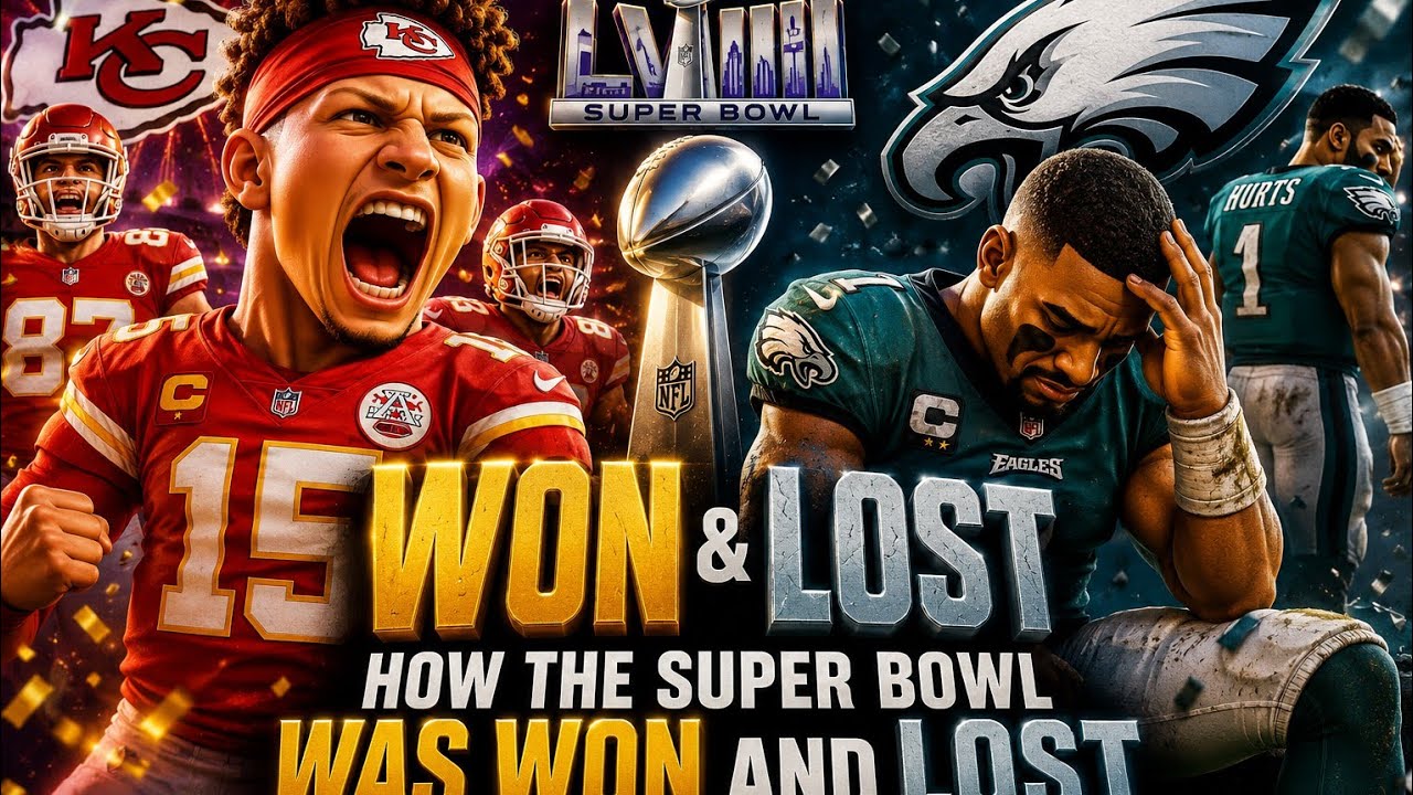 How the Superbowl was won and Lost