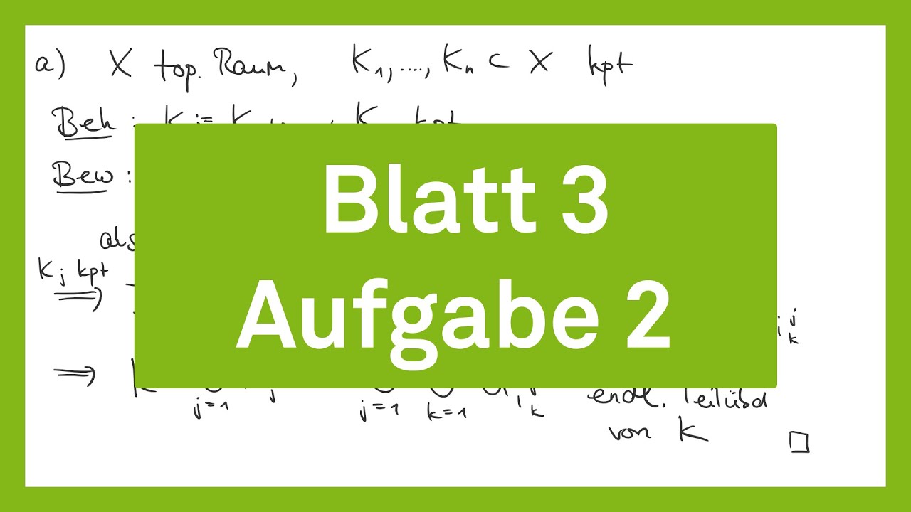 Musterlösung zu Aufgabe 2 | Blatt 3 | Analysis 2