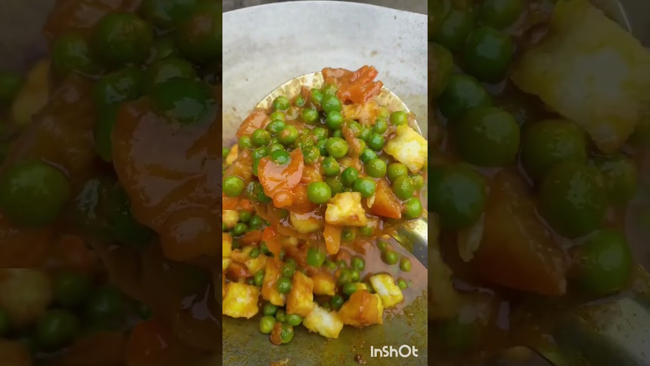 ऐसे बनाए मटर पनीर कि लोग पूछें कैसे वनाया ? Matar Paneer Recipe - Dhaba style Matar  Paneer # Desi 