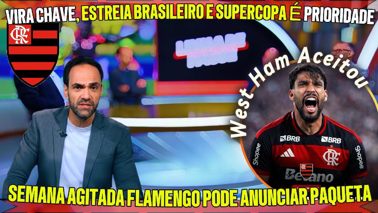🔥FLAMENGO JÁ MUDA O FOCO: ESTREIA NO BRASILEIRÃO, FINAL E PAQUETÁ CHEGANDO