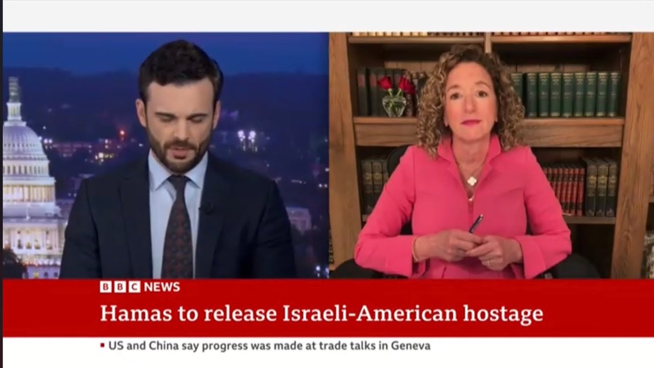 American hostage to be released. BBC News speaks with John Hopkins Mideast analyst Laura Blumenfeld￼
