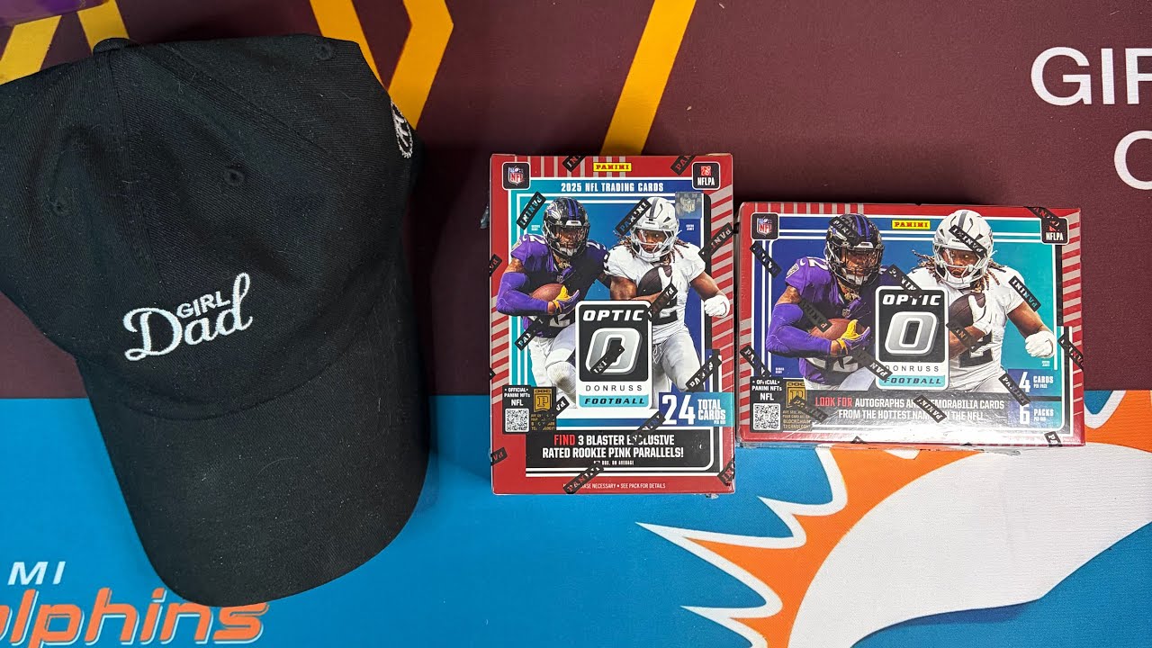 2025 Optic Football Blaster Box X2 (Pink Rookie QB)