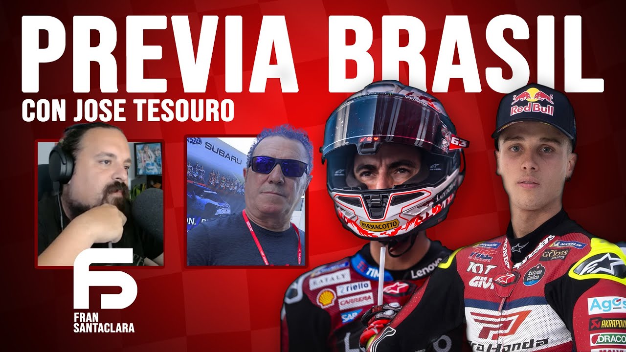 PREVIA DE BRASIL CON JOSE TESOURO ¿PELIGRA EL GP DE BRASIL DE MOTOGP?