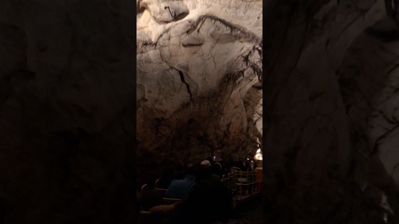 Amazing Underground Train Ride through Postojna Caves in Slovenia!