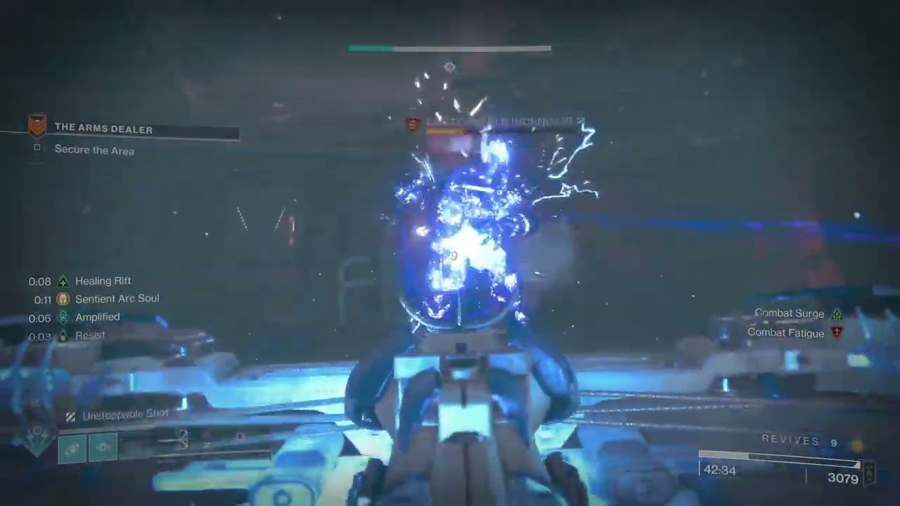 Solo Flawless Arms Dealer GM 37:10 - Warlock(First Try Twitch Stream Highlight)