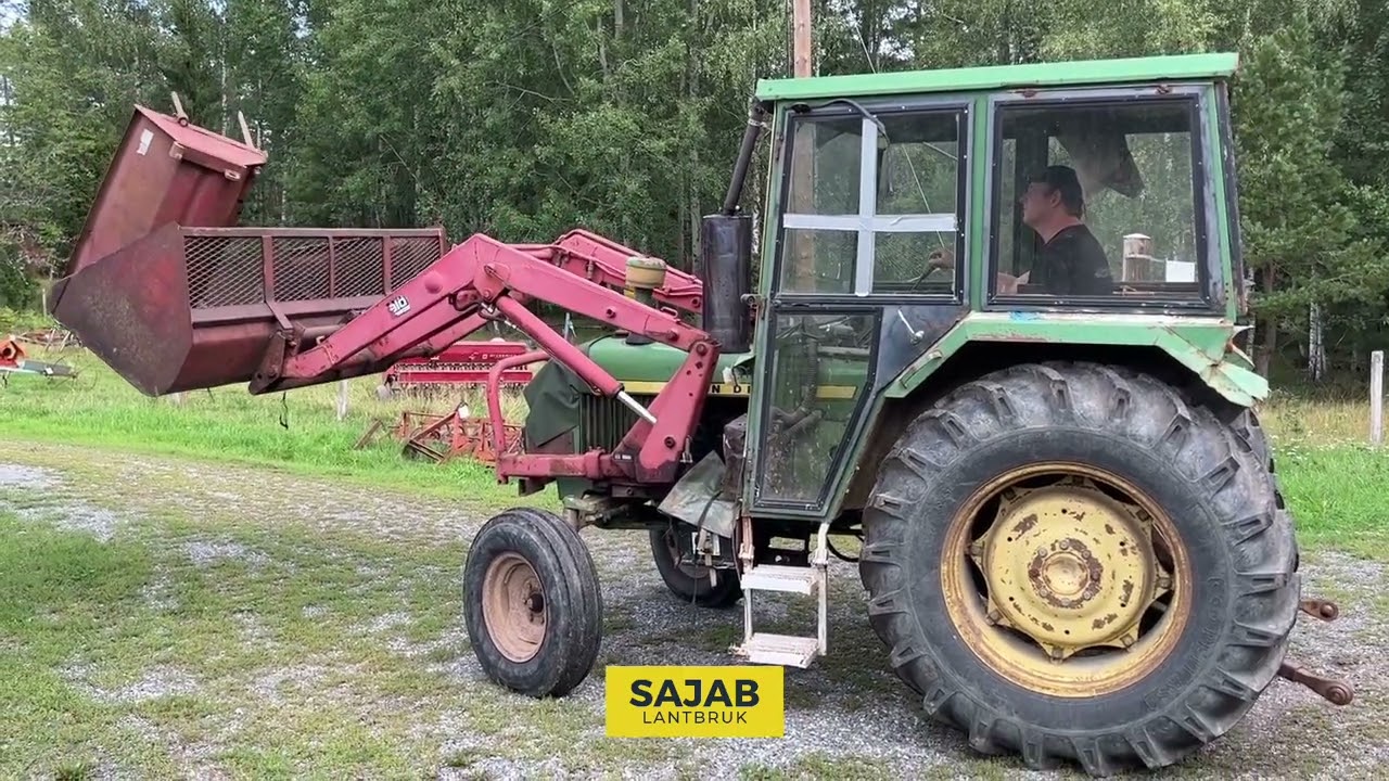 JD 1630 Hilo med lastare &Aring;l&ouml; | Sajab Auktioner