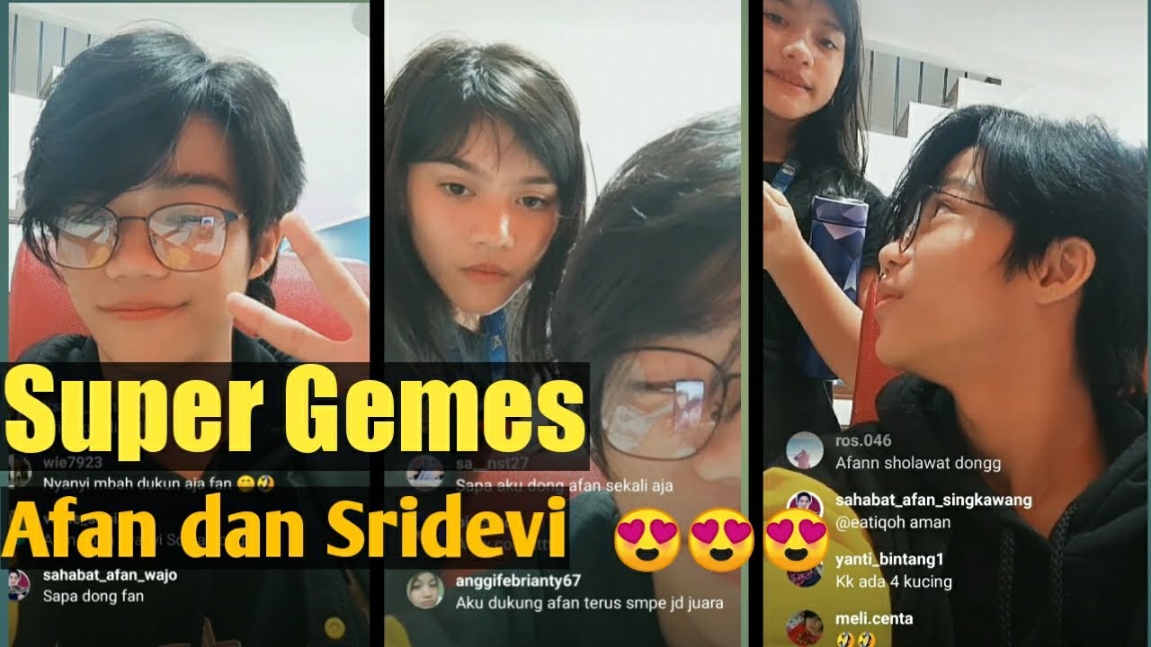 kedekatan Afan dan Sridevi bikin netizen gemezz