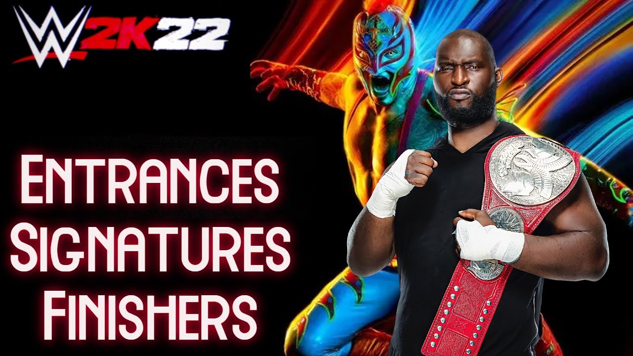 WWE 2K22 Entrances/Signatures/Finishers: DLC Omos