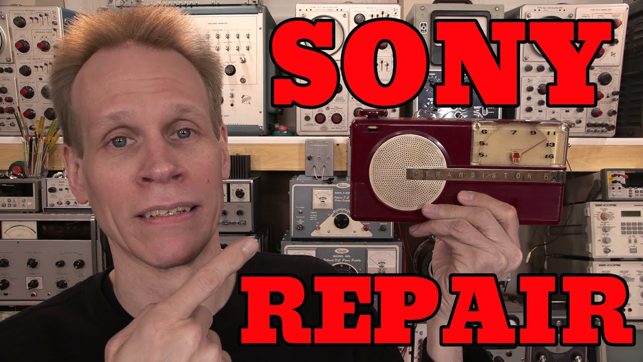 SONY Receiver Repair Adventure - The TR-6 Gendis!