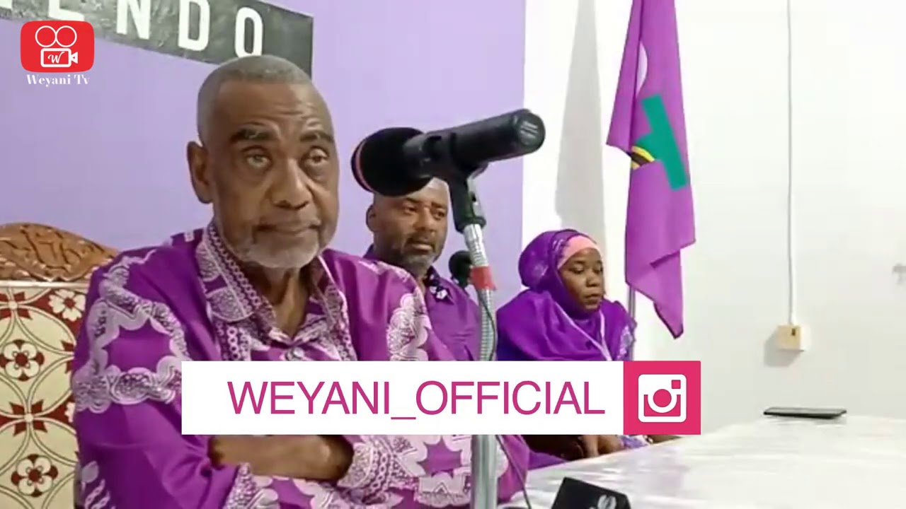 Nassor Mazrui atekwa na vikosi vya SMZ - Maalim Seif