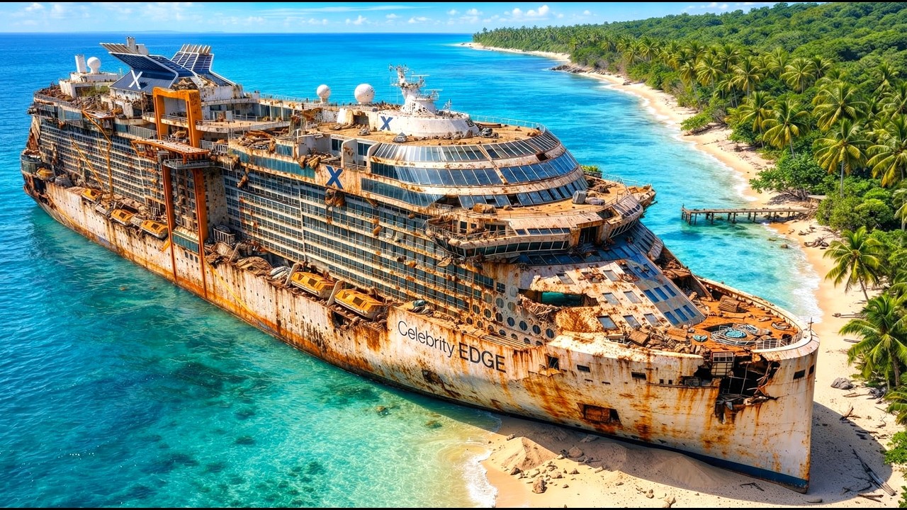 Abandoned $1 Billion Celebrity Edge &mdash; ASMR Cruise Ship Restoration