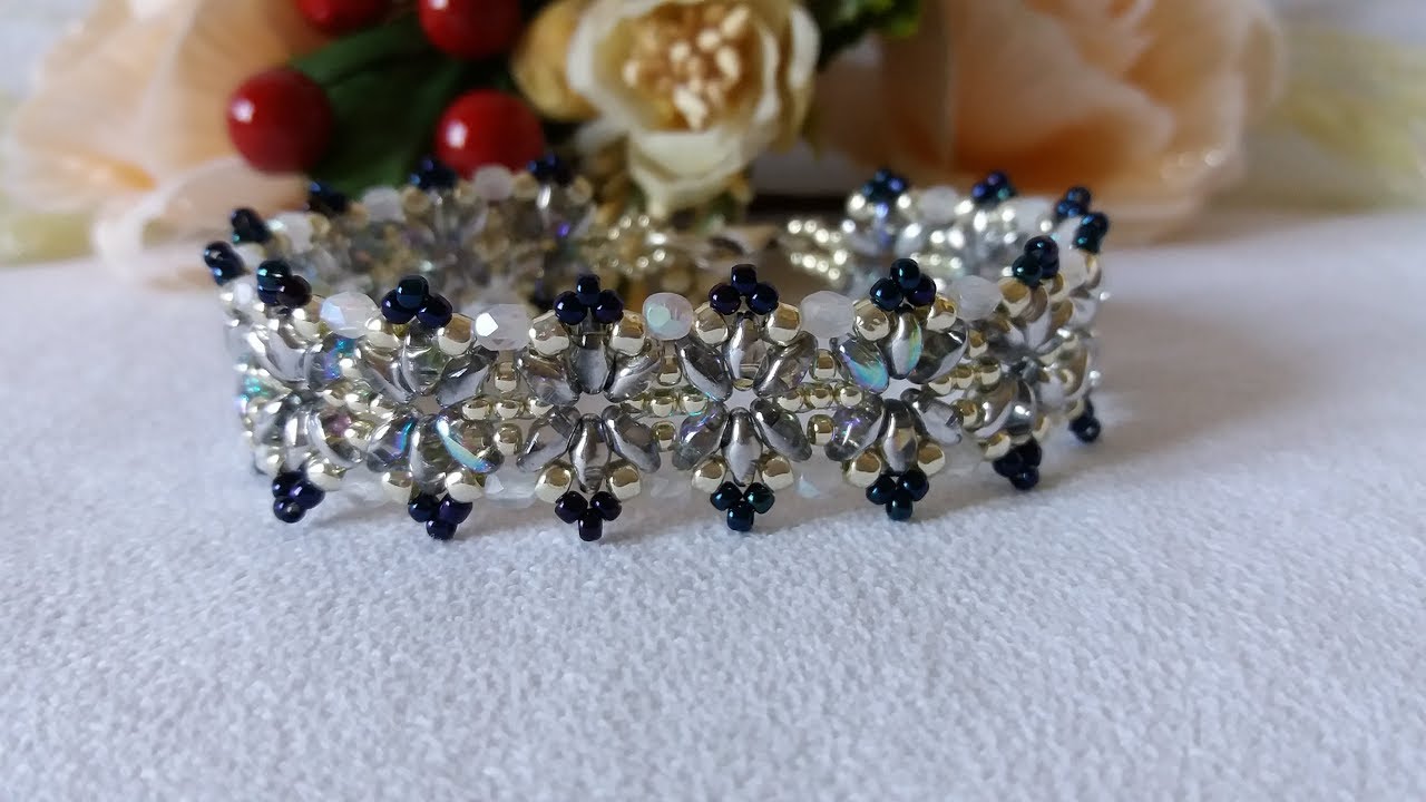 DIY Tutorial bracciale Delia con 11/0 toho