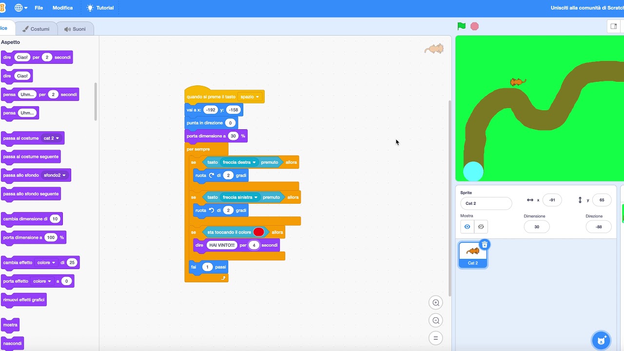 videogame 1 con SCRATCH