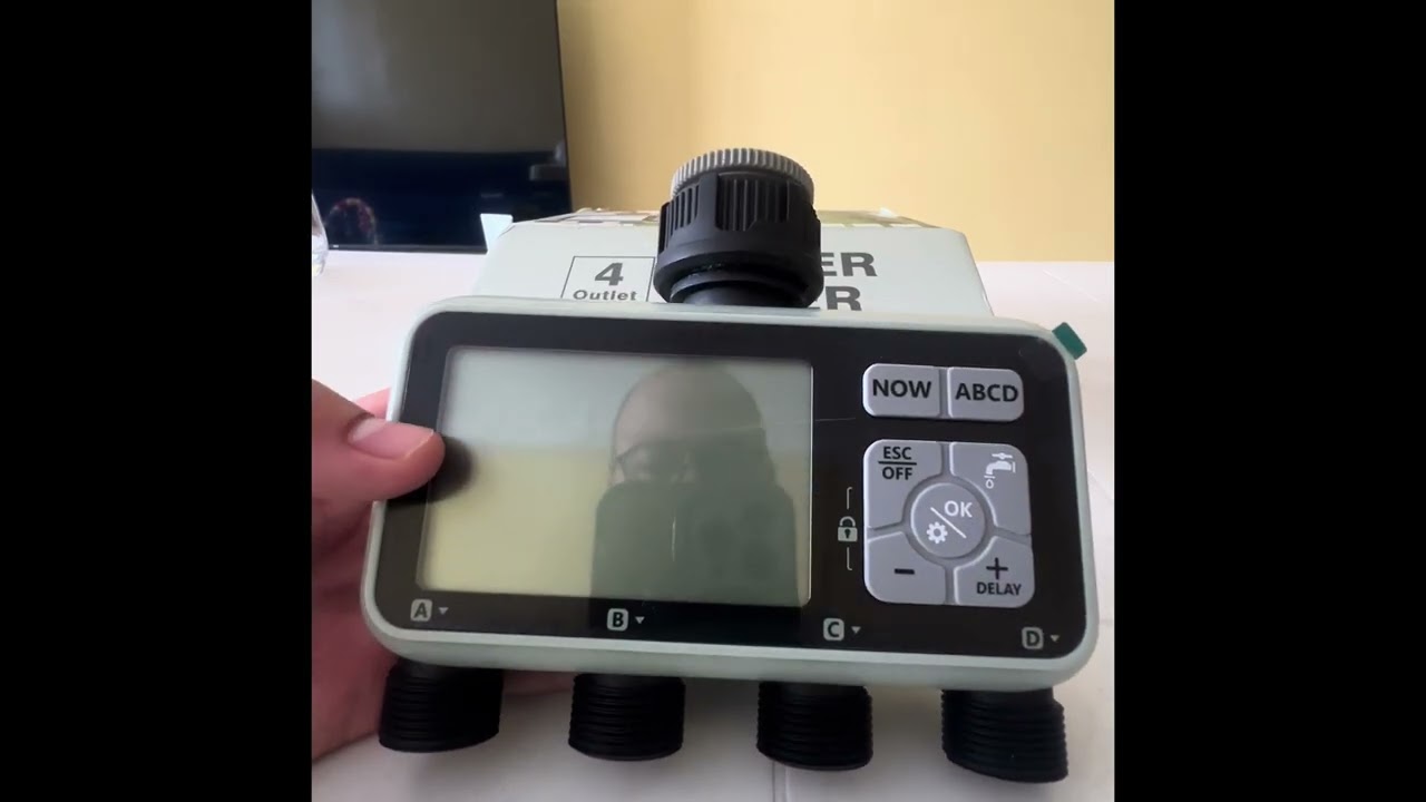 مؤقت الري التلقائي: الحل المثالي للسقي المنتظم (Smart Digital Watering Timer)