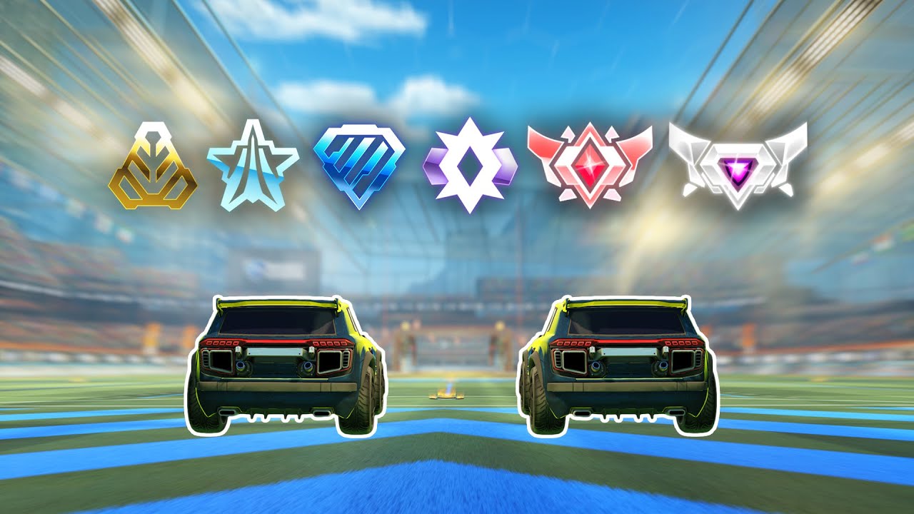 Twin Pros против всех рангов в Rocket League