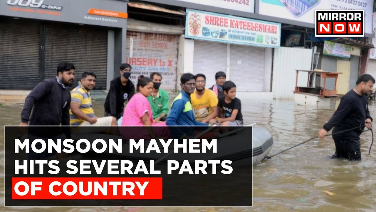 Rain Fury Leads To Chaos Across States | Monsoon Mayhem Hits Several Parts Of Country | Top News