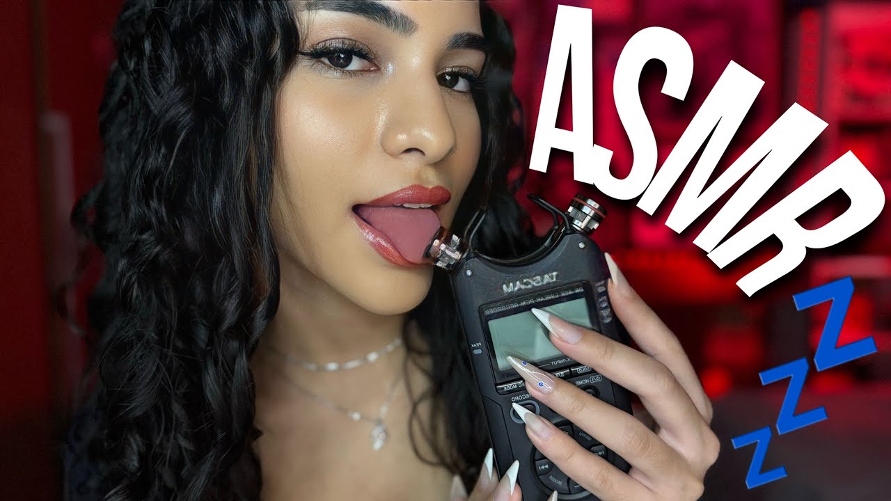 ASMR SONS DE BOCA E BEIJINHOS NO TASCAM DR-40x 💋💦