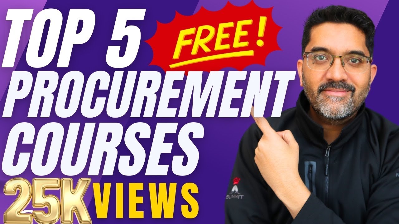 TOP 5 FREE PROCUREMENT Courses for Beginners -Kickstart your PROCUREMENT & PURCHASING Career