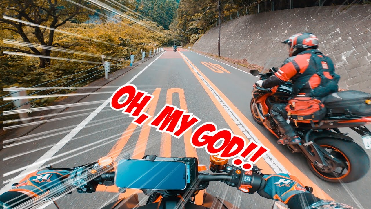 Driving along the Okutama Loop Road | KTM 1290 super duke R | AKRAPOVIC 【PURE SOUND】