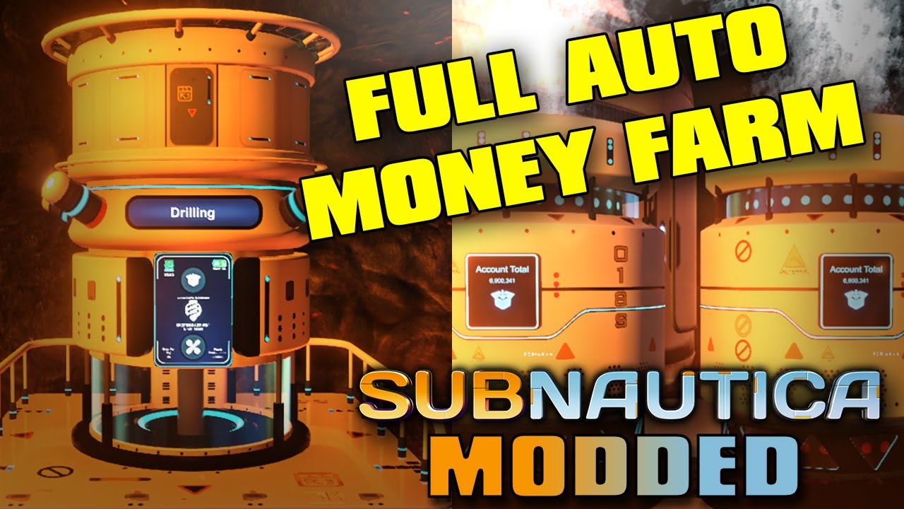 GOING FULL AUTO MONEY FARM - &nbsp;Subnautica Modded S3 Ep30