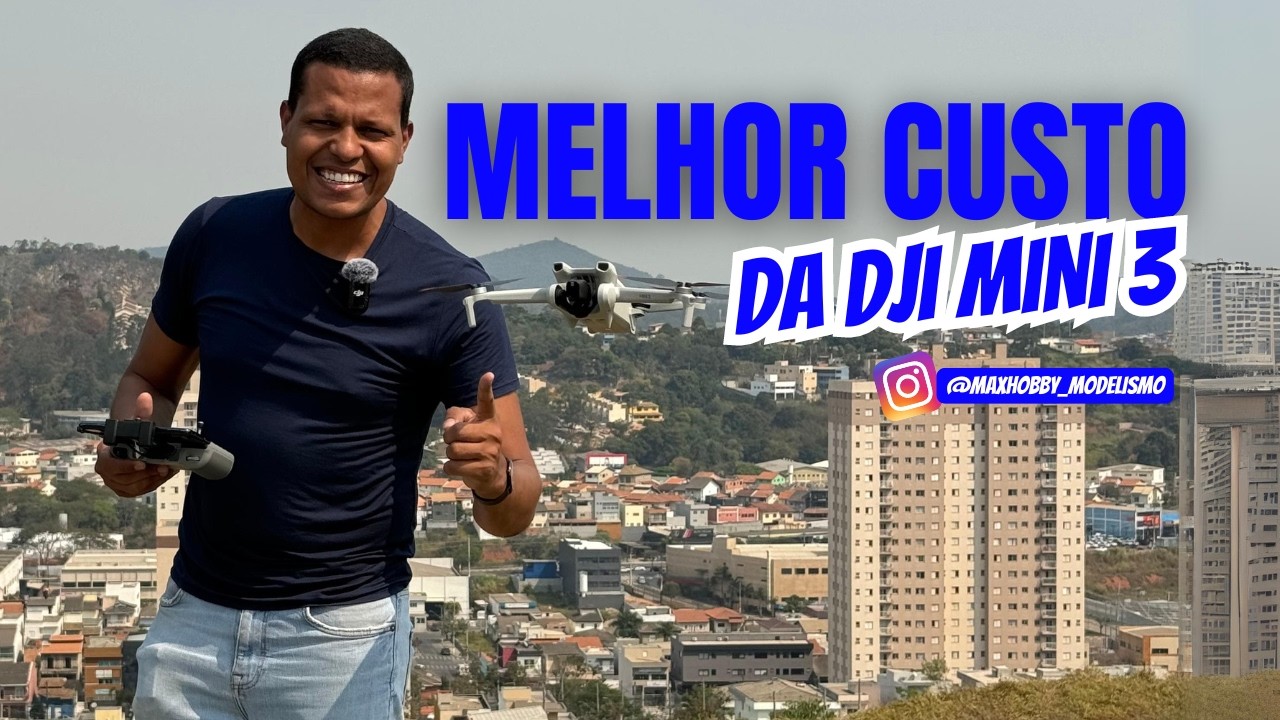 O DJI MINI 3 Alcança 10 KM de Distância? Teste de Alcance com Bateria 2453mAh