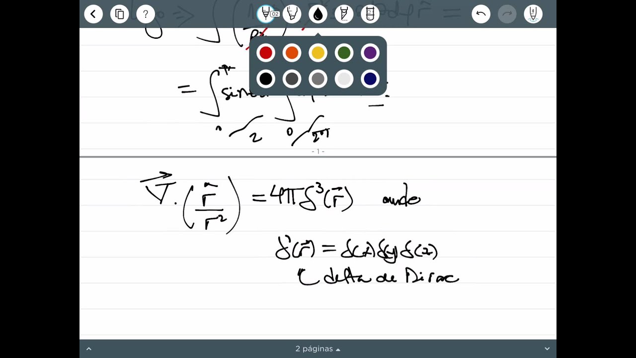 AULA 0 - Delta de Dirac e Teoria dos Campos Vetoriais