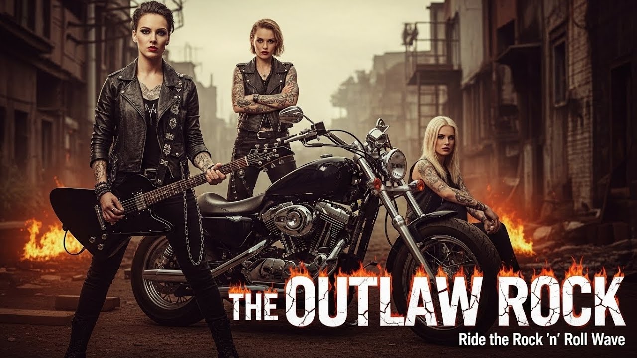 Best Music Rock n Roll 🔥 The Outlaw Rock 🎸 Ride the Rock ’n’ Roll Wave