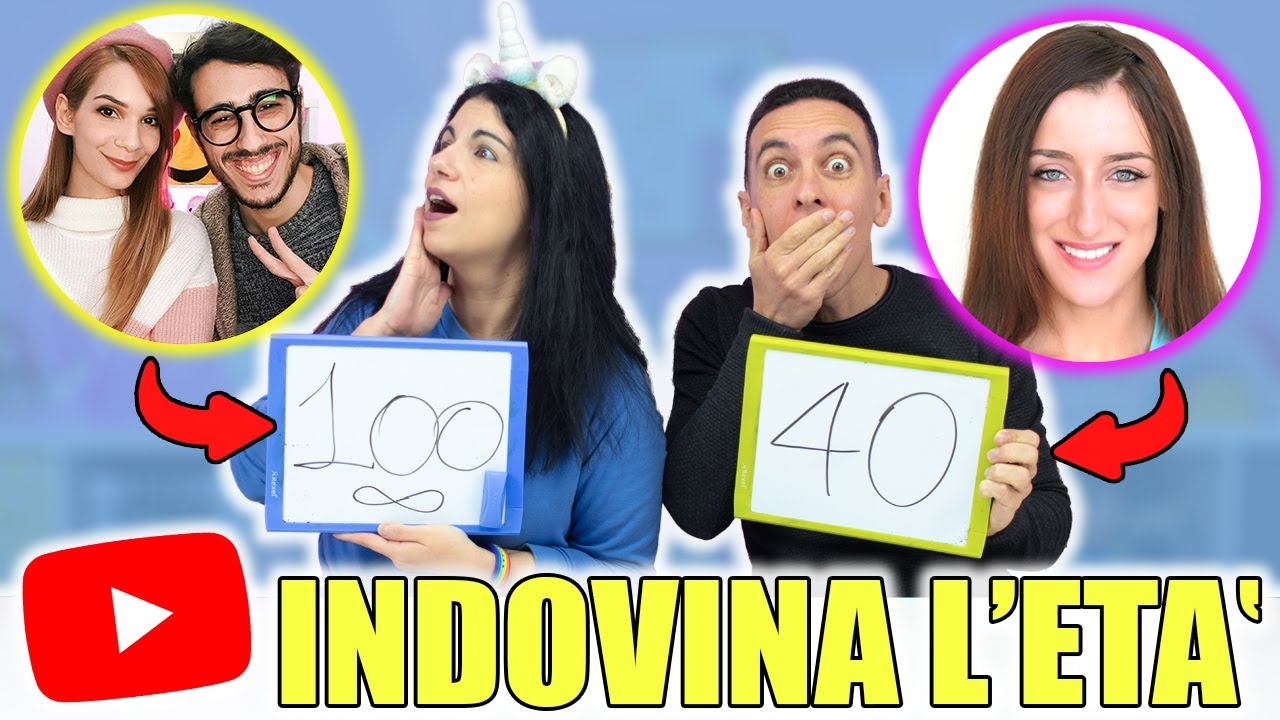INDOVINA L'ETÀ DEGLI YOUTUBER - Guess the age #15