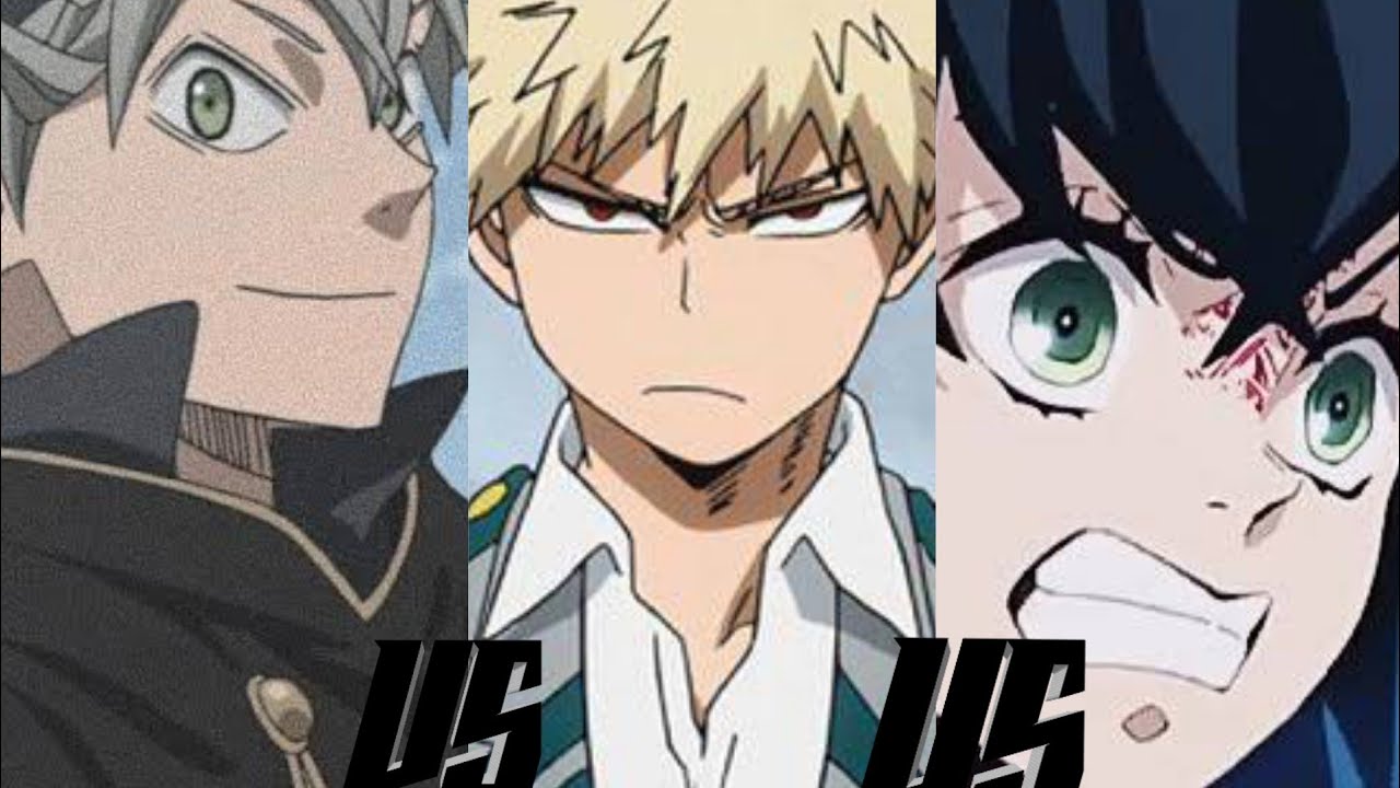 Asta vs Bakugo vs Inosuke screaming battle.