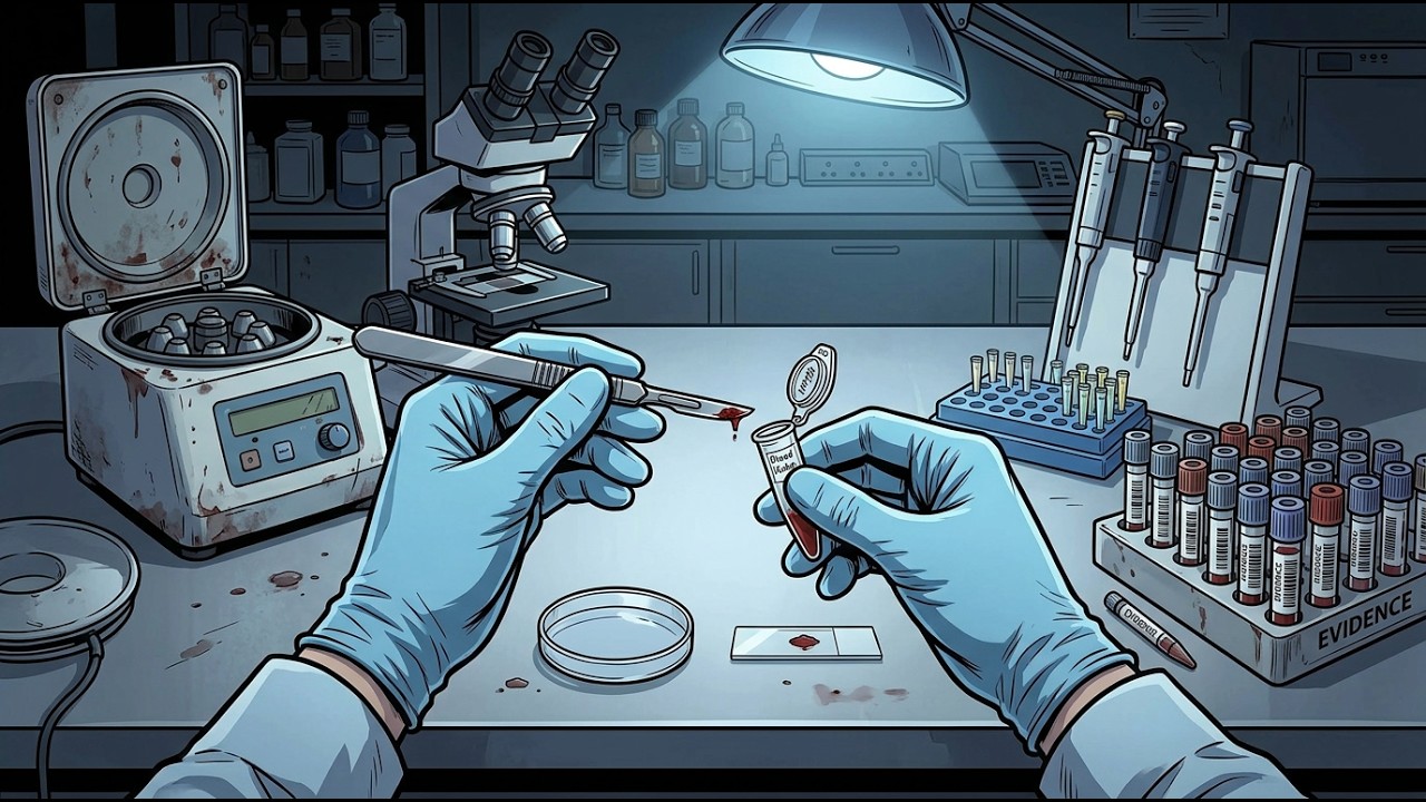 POV: You're the Forensic Expert on Your Own Crime Scene