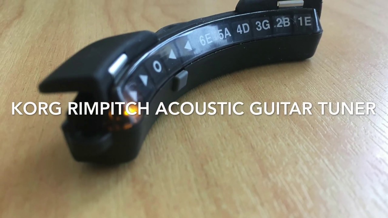 Korg rimpitch digital guitar tuner