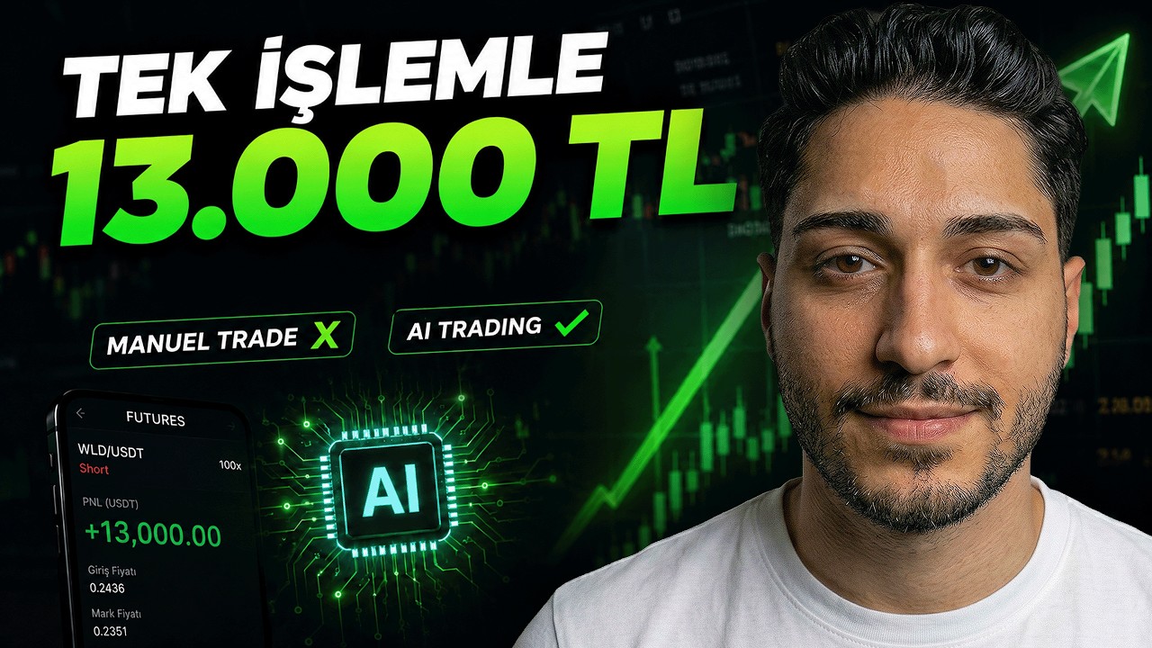 Yapay Zeka ile Tek İşlemde 13.000 TL Kazanmak! AI Destekli Kripto Al Sat