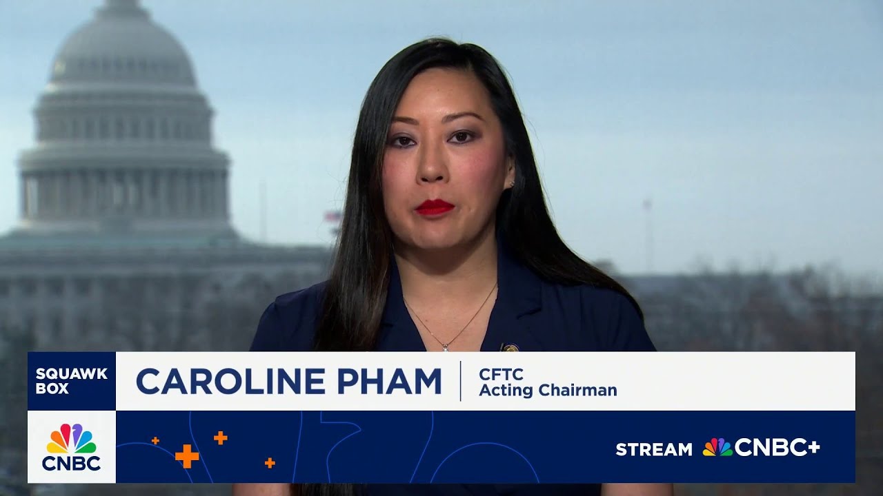 Acting CFTC chairman Caroline Pham on new crypto collateral pilot program