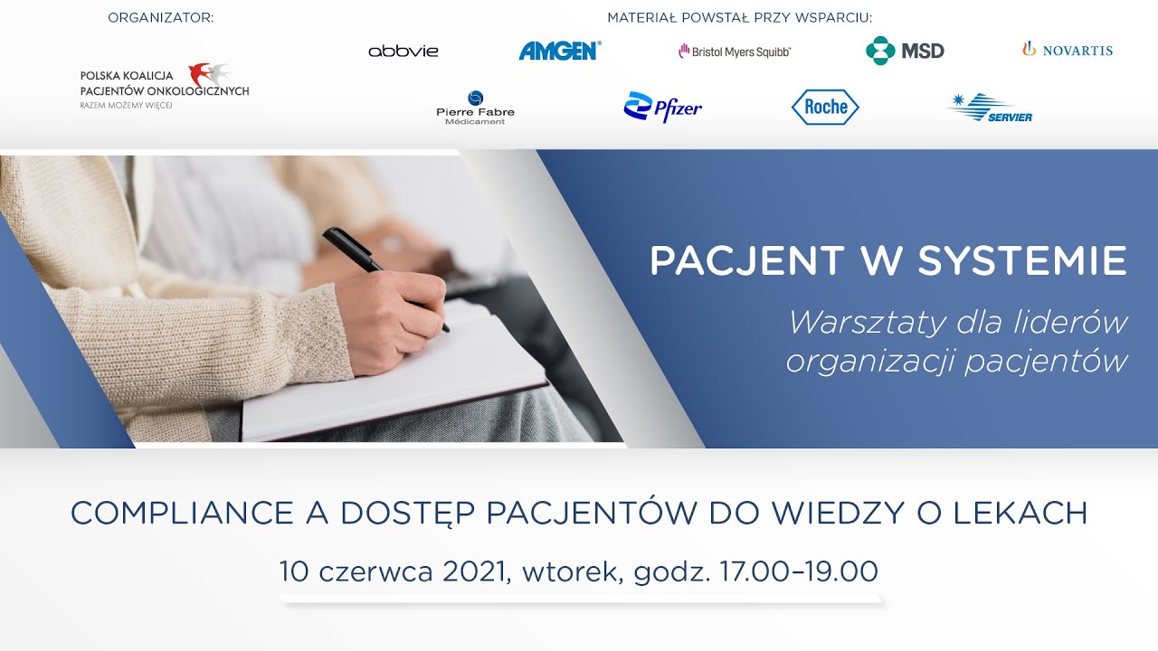 COMPLIANCE | Dostęp Pacjent&oacute;w do wiedzy o lekach