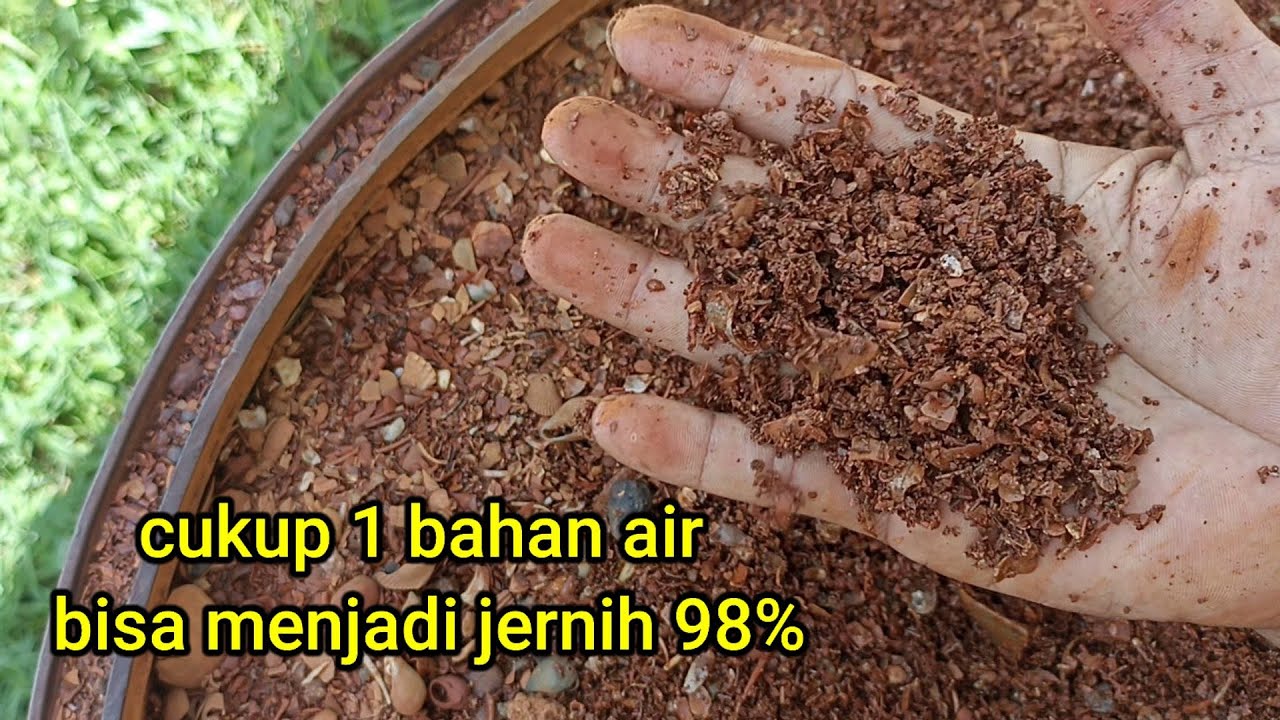 cara membuat filter air zat besi tinggi mudah dan sederhana