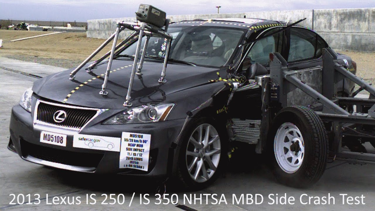 2006-2013 Lexus IS 250 / IS 350 NHTSA MDB Side Crash Test