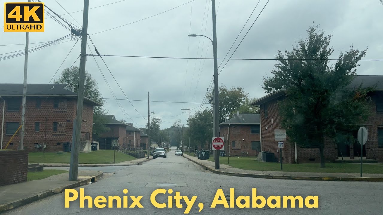 Phenix City, Alabama - Driving Tour [4K]