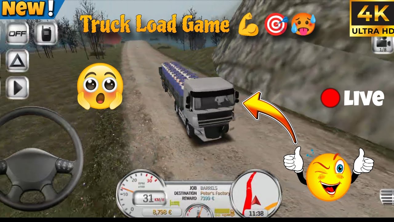 Truck Load Game Video / Truck Drive / Truck Toy Live Video / Indian Vehicles Simulator 3D Game Video