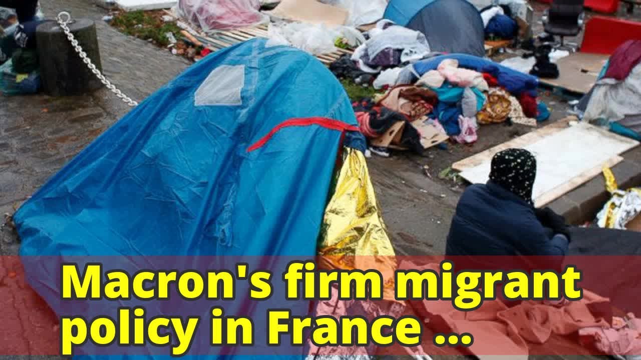 Macron's firm migrant policy in France tarnishes human touch
