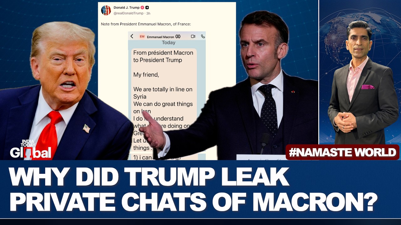 Trump Leaks Macron Chats as Greenland Dispute Escalates | Namaste World EP 53
